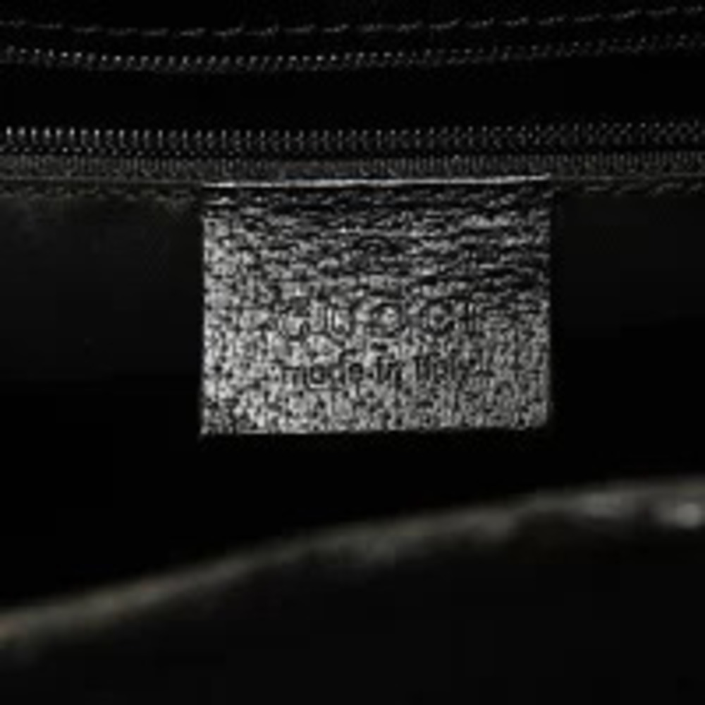 Gucci One Hobo Leather Jackie Shoulder Bag Black - Picture 9 of 12